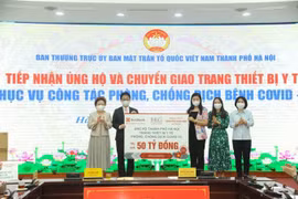 Hà Nội tiếp nhận hơn 100 tỷ đồng phòng, chống dịch Covid-19