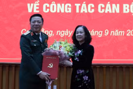 Trung tướng Trần Hồng Minh giữ chức Bí thư Tỉnh ủy Cao Bằng