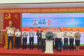 Ra mắt trang thông tin điện tử đóng góp trực tuyến công tác phòng, chống dịch