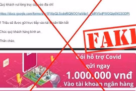 Giả danh gói cứu trợ của MoMo để lừa đảo