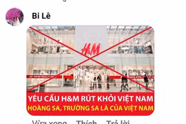Công nhận đường lưỡi bò của Trung Quốc, người dùng kêu gọi tẩy chay H&M