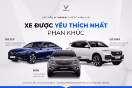VinFast Fadil thắng áp đảo giải “Xe được yêu thích nhất phân khúc A”