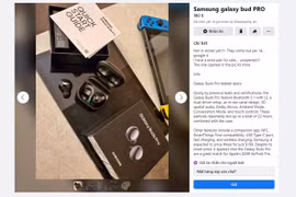 Tai nghe Galaxy Buds Pro chưa ra mắt đã được rao bán trên Facebook