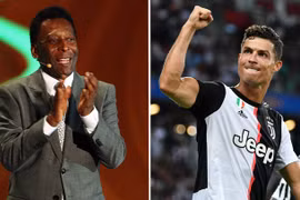 Vượt mặt huyền thoại Pele, Ronaldo áp sát kỷ lục vĩ đại