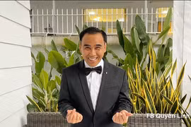 Hai cô con gái "tân trang" nhan sắc cho MC Quyền Linh