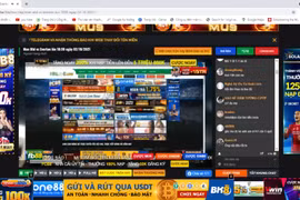 Nở rộ cá độ “núp bóng” website phát lậu trực tiếp các trận bóng đá
