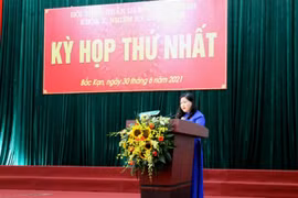 Bà Phương Thị Thanh tái đắc cử Chủ tịch HĐND tỉnh Bắc Kạn
