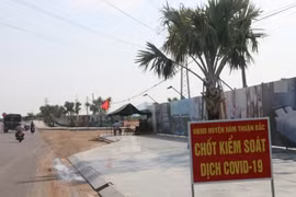 Bình Thuận: Giãn cách xã hội huyện Hàm Thuận Bắc theo Chỉ thị 15