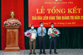 Vinh danh 15 tác phẩm báo chí xuất sắc tại lễ trao giải Búa liềm vàng tỉnh Quảng Trị năm 2021