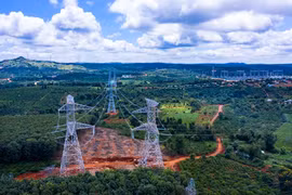 Đắk Lắk: Dự án Nhà máy điện gió Ea Nam đã đóng điện thành công đường dây 500kV