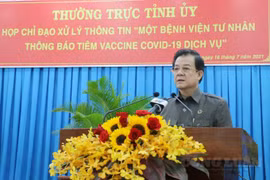 Xử lý nghiêm bệnh viện tư thông báo nhận tiêm dịch vụ vắc xin Covid-19