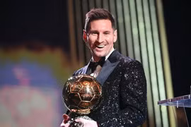 Messi giành Quả bóng vàng thứ 7 trong sự nghiệp