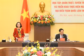 Đoàn Kiểm tra 138 của Bộ Chính trị làm việc với Đảng đoàn Quốc hội