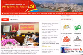 Khai trương Cổng thông tin điện tử Đảng bộ tỉnh Bà Rịa-Vũng Tàu