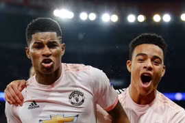 Tiền đạo Marcus Rashford vượt mặt Neymar để dẫn đầu châu Âu