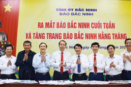 Báo Bắc Ninh ra mắt ấn phẩm Báo Bắc Ninh Cuối tuần