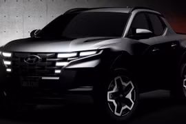 Hyundai hé lộ hình ảnh đầu tiên của bán tải Santa Cruz