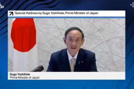 Hội nghị Davos: Ông Suga nhấn mạnh quyết tâm đăng cai Thế vận hội Tokyo
