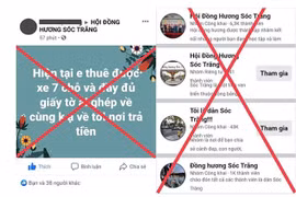 Giả danh Hội đồng hương kêu gọi người dân về quê có thu phí trên mạng xã hội