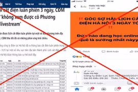 Thông tin về "cắt điện luân phiên" trên địa bàn thủ đô là không chính xác