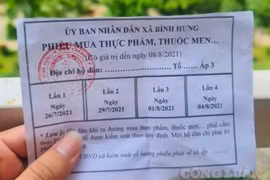 Đi chợ bằng phiếu, người dân dễ dàng chứng minh lý do chính đáng khi ra ngoài
