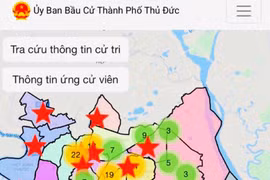 Thành phố Thủ Đức ra mắt chuyên trang điện tử về bầu cử