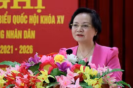 Bộ trưởng Bộ Nội vụ tiếp xúc cử tri tại Yên Bái