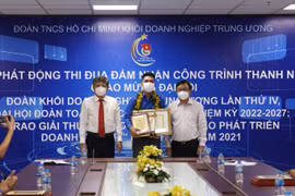 Đoàn thanh niên PTC2 đạt giải thưởng tiêu biểu “Đổi mới, sáng tạo phát triển Doanh nghiệp lần thứ II năm 2021”