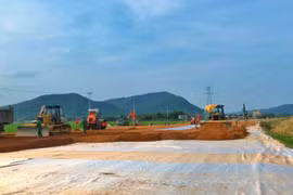 Bảo đảm tiến độ thi công cao tốc Mai Sơn - Quốc lộ 45 giữa "bão COVID-19"