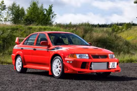 Mitsubishi Lancer Evolution VI hơn 20 năm tuổi có giá bán hơn 200.000 USD