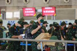 Thêm hàng ngàn quân nhân vào TP.HCM hỗ trợ chống dịch