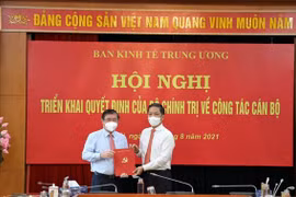 Ông Nguyễn Thành Phong nhậm chức Phó trưởng ban Kinh tế Trung ương