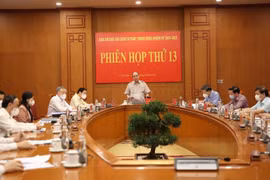 Ban Chỉ đạo Cải cách tư pháp Trung ương họp Phiên thứ 13 cho ý kiến về xét xử trực tuyến