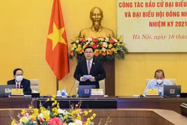 Chủ tịch Quốc hội: Quyết tâm không có đơn vị, địa phương nào phải bầu cử muộn