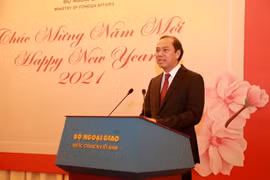 Bộ Ngoại giao gặp mặt báo chí quốc tế nhân dịp năm mới