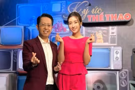 Hoa hậu Đỗ Mỹ Linh làm MC thể thao VTV