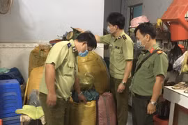 Vĩnh Long: Triệt phá thành công “ổ” chuyên sản xuất cà phê giả mạo thương hiệu