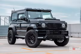 Khám phá mẫu xe Suzuki Jimny được trang bị gói độ Liberty Walk