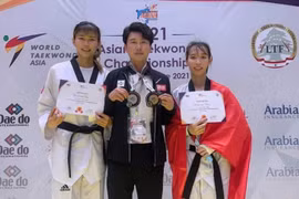 Võ sĩ Kim Tuyền giành HCV giải vô địch taekwondo châu Á