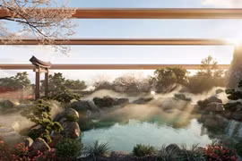 Cận cảnh tổ hợp Onsen 1.000 tỷ trong Ecopark, phát triển bởi 3 “ông lớn” Nhật Bản