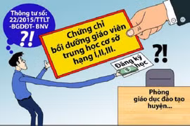 Chứng chỉ chức danh nghề nghiệp: Không thực chất thì nên bỏ!