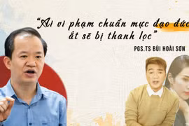 PGS.TS Bùi Hoài Sơn: “Ai vi phạm chuẩn mực đạo đức ắt sẽ bị thanh lọc”