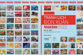Tổ chức triển lãm Tranh lịch đón xuân của Báo Nhân Dân