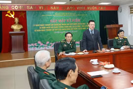 Gặp mặt nhân dịp Kỷ niệm 77 năm Ngày thành lập Quân đội nhân dân Việt Nam