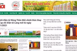 Đưa vào vận hành phiên bản Tạp chí điện tử Nông Thôn Mới