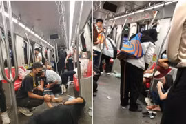 Hơn 200 người bị thương trong vụ tai nạn tàu điện ngầm ở thủ đô Kuala Lumpur