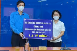 VTV3 ủng hộ 1,2 tỷ đồng cho công nhân bị ảnh hưởng bởi dịch Covid-19