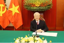 Tổng Bí thư Nguyễn Phú Trọng điện đàm với Tổng thống Nga Putin