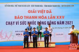 Giải việt dã Báo Thanh Hóa “Chạy vì sức khỏe cộng đồng” lần thứ XXV