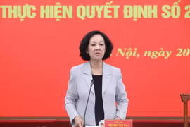 Bà Trương Thị Mai làm Trưởng ban Tổ chức Trung ương